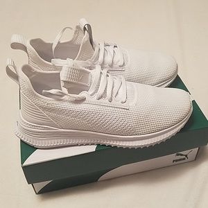 Puma white sneakers